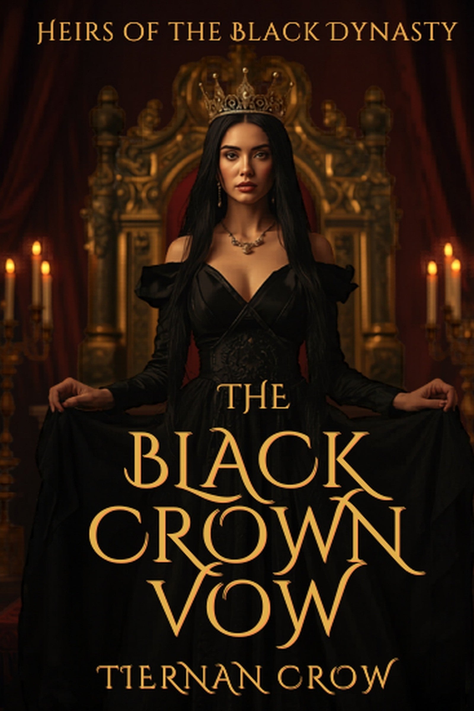 The Black Crown Vow hardcover — Heirs of the Black Dynasty Book 2 — Tiernan Crow